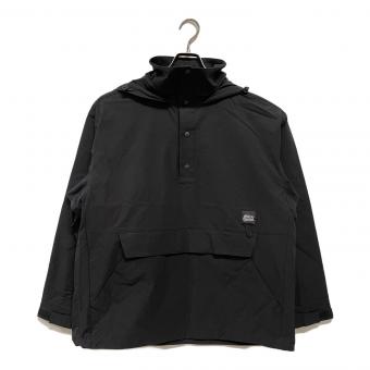 Abu Garcia (アブガルシア) フィッシングウェア メンズ SIZE L ブラック ウォーターレジスタント フィッシングアノラック