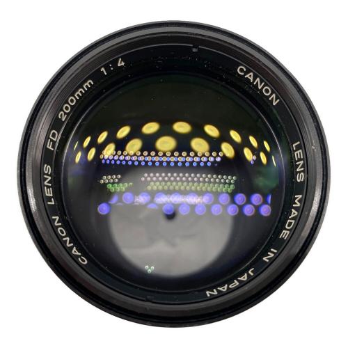 CANON (キャノン) 単焦点レンズ CANON LENS FD 200mm 1：4