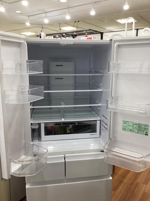 し*ん様 未使用・冷蔵庫 617L ドア 6ドア 日立 R-HWC62T(N) HITACHI (ヒタチ) 6ドア冷蔵庫 R-HWC62T 2024年製 617L｜トレファクONLINE