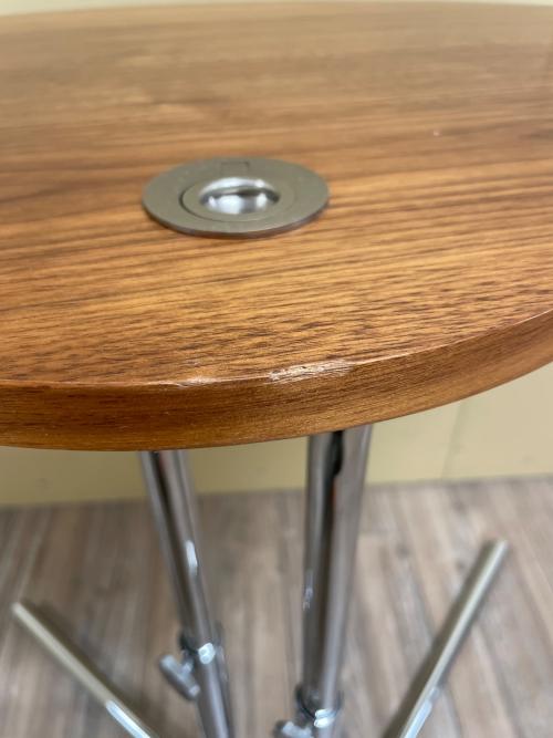 TECTA (テクタ) サイドテーブル ナチュラル×シルバー 265 ACTUS取扱 K22