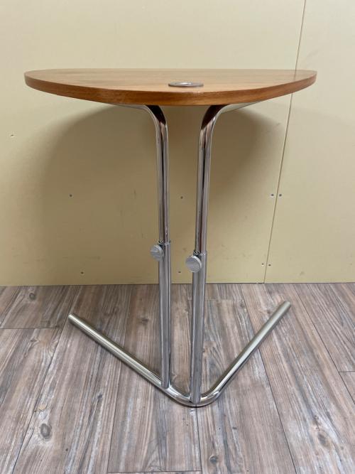 TECTA (テクタ) サイドテーブル ナチュラル×シルバー 265 ACTUS取扱 K22