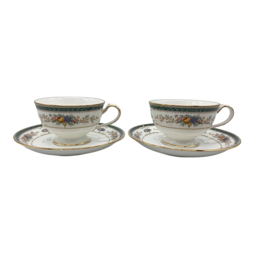 Noritake (ノリタケ) カップ&ソーサー キングスクロス 2Pセット
