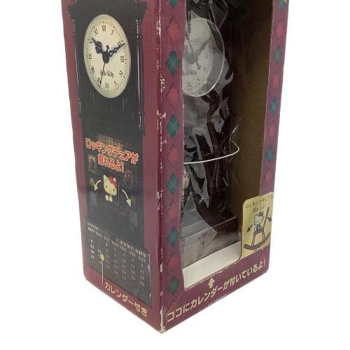 サンリオグッズ ハローキティ古時計カレンダー