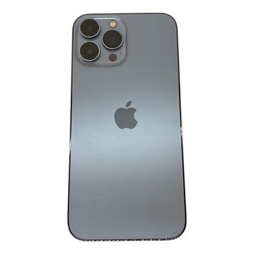 Apple (アップル) iPhone13 Pro Max MLJD3J/A サインアウト確認済 352990487384055 ー SIM FREE 修理履歴無し 256GB バッテリー:Bランク(86%) 端末初期化済み