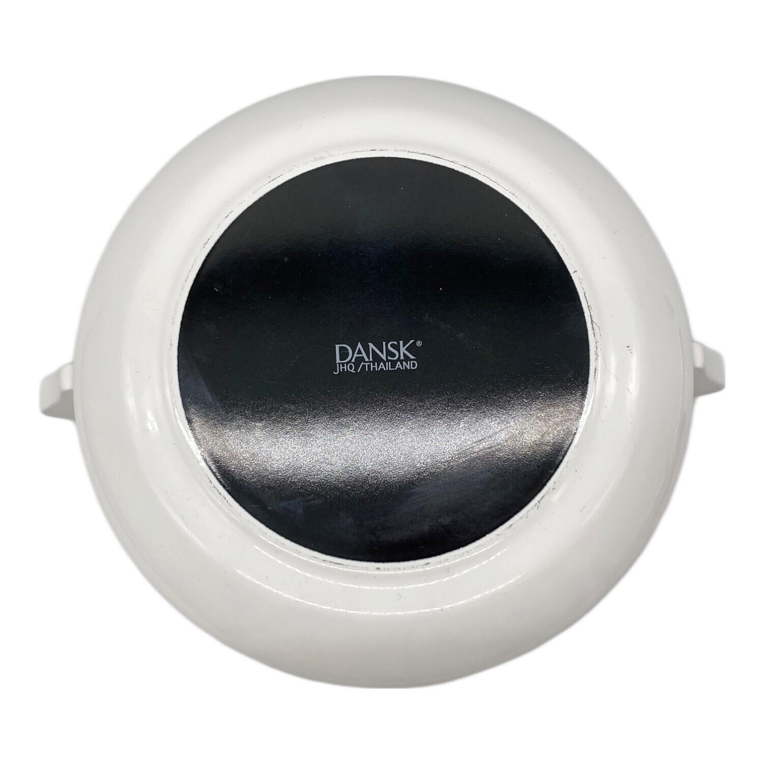 DANSK (ダンスク) ホーロー両手鍋 コベンスタイル 19cm ホワイト