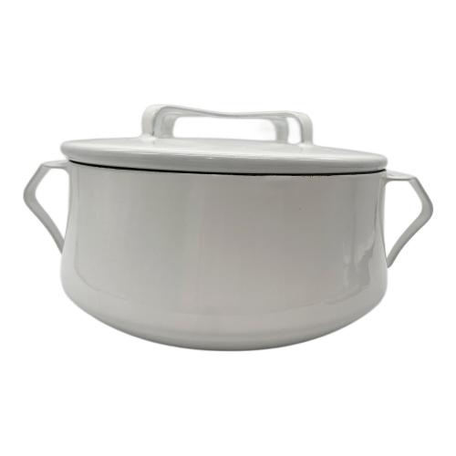 DANSK (ダンスク) ホーロー両手鍋 コベンスタイル 19cm ホワイト