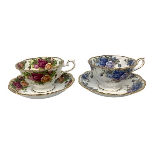 ROYAL ALBERT (ロイヤルアルバート) カップ&ソーサー ムーンライトローズ 2Pセット
