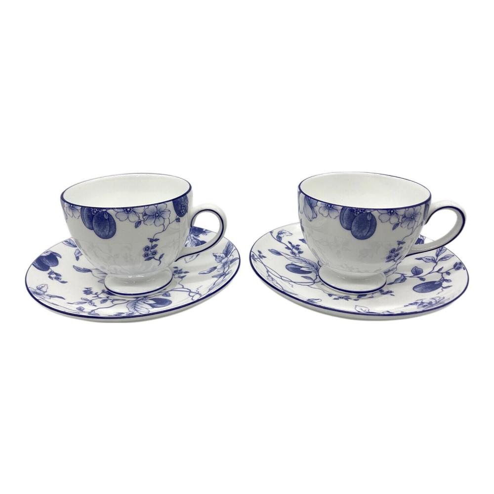 ⭐︎ドリーム2号館⭐︎ ジモティー割引  ブループラム＆ワインプラム カップ＆ソーサー Wedgwood (ウェッジウッド) カップ&ソーサー ブループラム｜トレファク