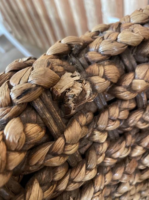 corigge market (カリッジ マーケット) 1人ラウンジチェア ブラウン ウォーターヒヤシンス