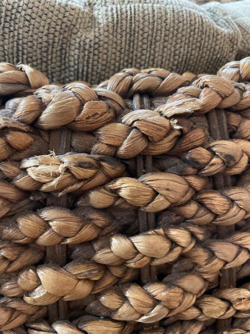 corigge market (カリッジ マーケット) 1人ラウンジチェア ブラウン ウォーターヒヤシンス