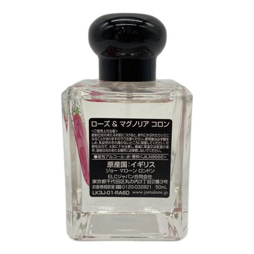 JO MALONE (ジョーマローン) オーデコロン ROSE&MAGNOLIA 50ml 残量80%-99%