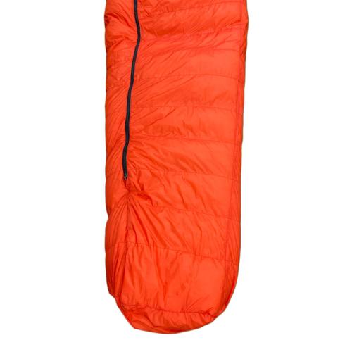NANGA (ナンガ) マミー型シュラフ(ダウン) UDD BAG 1000DX 収納ケース一部破れ有 レッド メッシュバッグ付 オーロラテックスライト