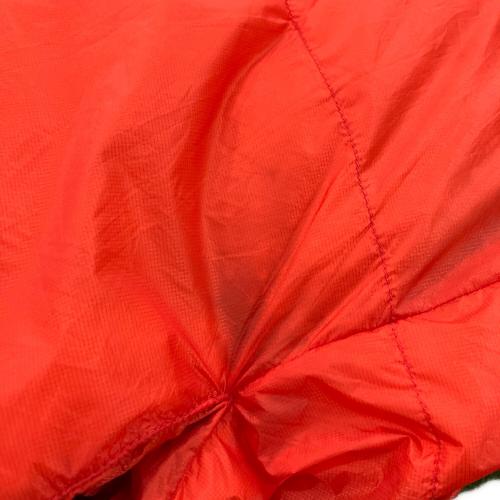 NANGA (ナンガ) マミー型シュラフ(ダウン) UDD BAG 1000DX 収納ケース一部破れ有 レッド メッシュバッグ付 オーロラテックスライト