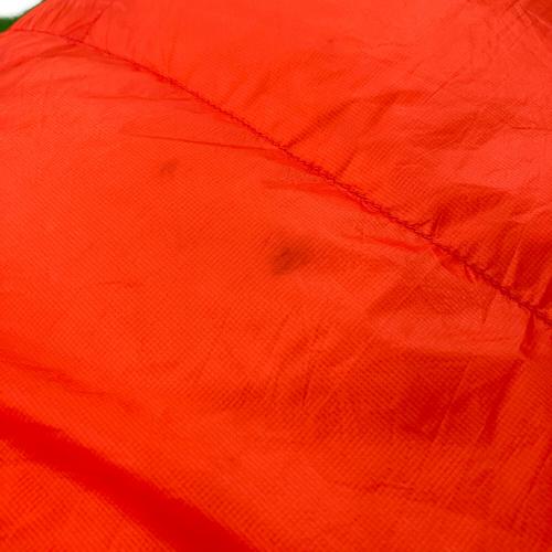 NANGA (ナンガ) マミー型シュラフ(ダウン) UDD BAG 1000DX 収納ケース一部破れ有 レッド メッシュバッグ付 オーロラテックスライト