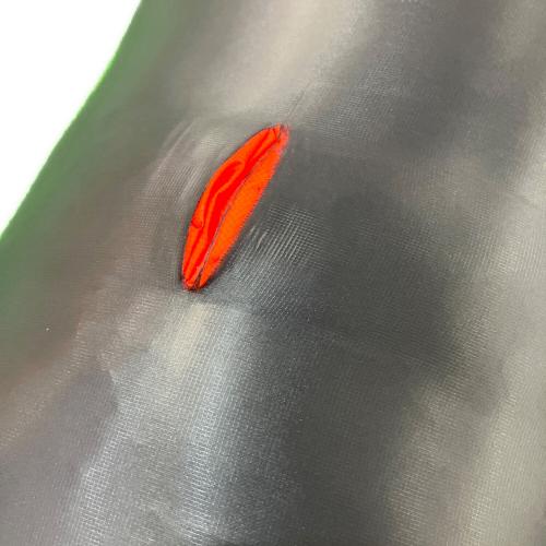 NANGA (ナンガ) マミー型シュラフ(ダウン) UDD BAG 1000DX 収納ケース一部破れ有 レッド メッシュバッグ付 オーロラテックスライト