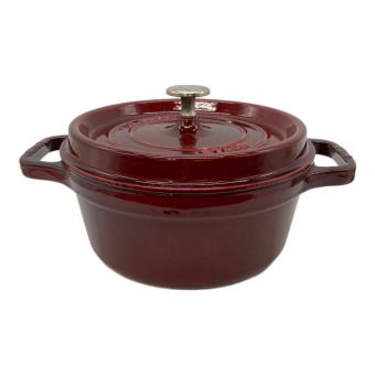 Staub (ストウブ) 両手鍋 レッド