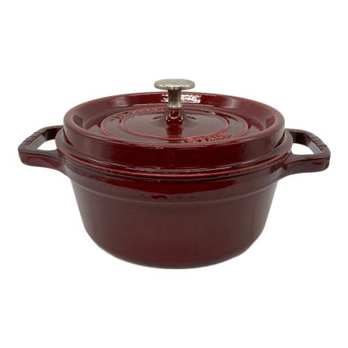 Staub (ストウブ) 両手鍋 レッド