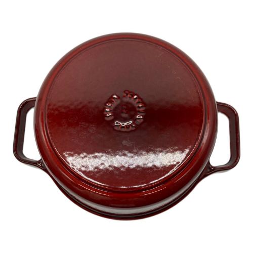 Staub (ストウブ) 両手鍋 レッド