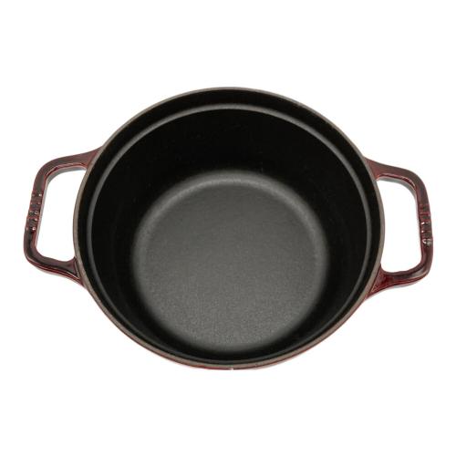 Staub (ストウブ) 両手鍋 レッド