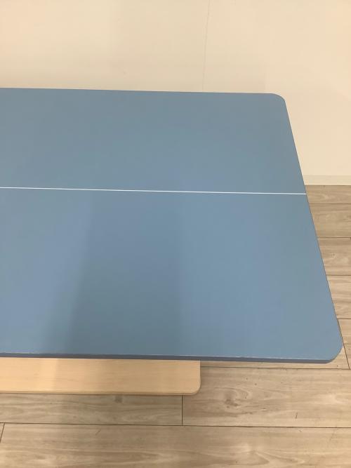昇降テーブル アウトレット品 スカイブルー