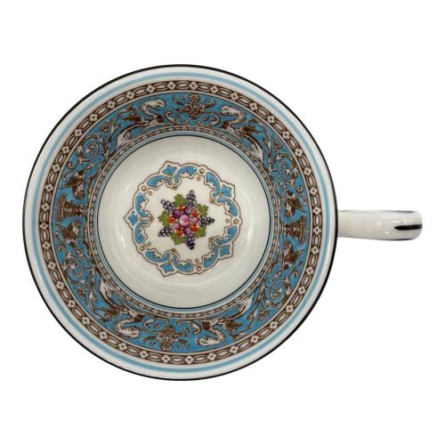 Wedgwood (ウェッジウッド) カップ&ソーサー フロレンティーン・ターコイズ
