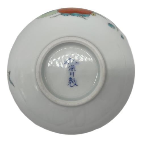 深川製磁 (フカガワセイジ) 茶器セット 柿・琵琶・栗