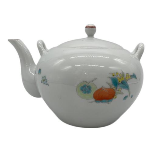 深川製磁 (フカガワセイジ) 茶器セット 柿・琵琶・栗