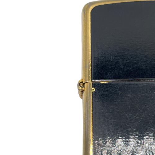 ZIPPO (ジッポ) オイルライター アラベスクライン ゴールド 使用感あり