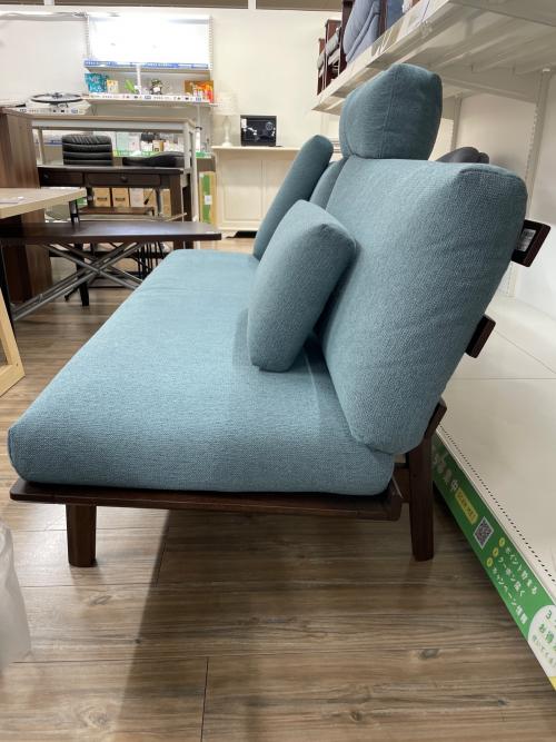 karimoku (カリモク) 2人掛けソファー グレー×ブラウン WGシリーズ