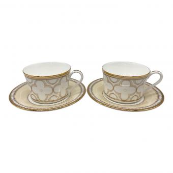Noritake (ノリタケ) カップ＆ソーサー トレフォリオゴールド