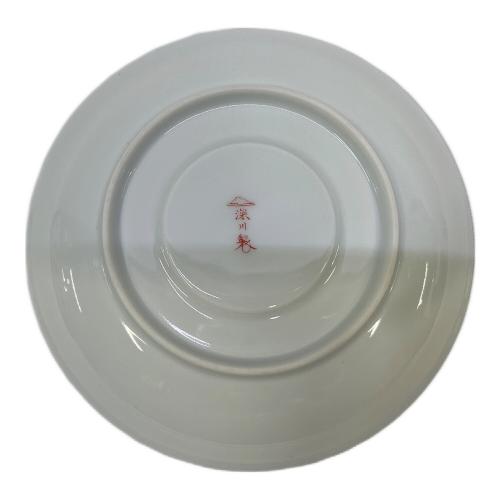 深川製磁 (フカガワセイジ) カップ&ソーサー ブルーチャイナ