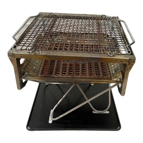 Snow peak (スノーピーク) 焚火台Mセット ベースプレートの脚欠品