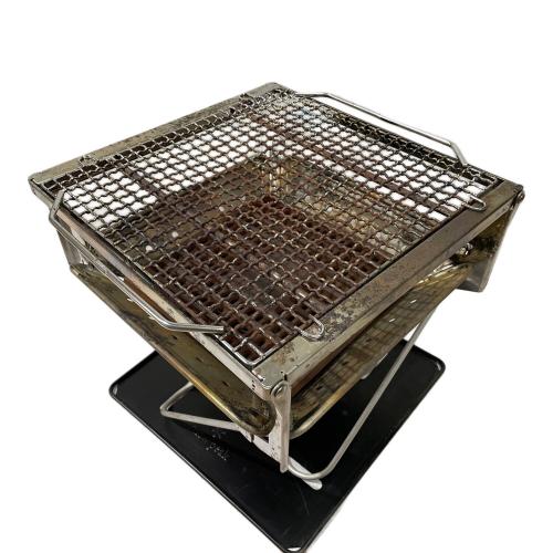 Snow peak (スノーピーク) 焚火台Mセット ベースプレートの脚欠品