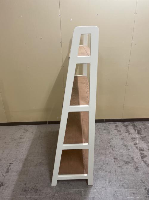 関家具 (セキカグ) シェルフ nora 164 ナチュラル×ホワイト