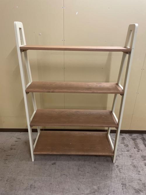 関家具 (セキカグ) シェルフ nora 164 ナチュラル×ホワイト