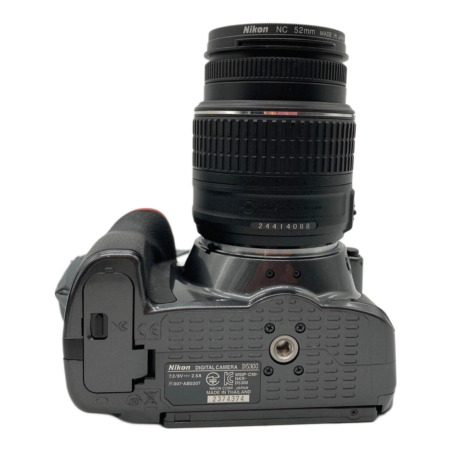 Nikon (ニコン) デジタル一眼レフカメラ D5300 18-55mm 1：3.5-5.6