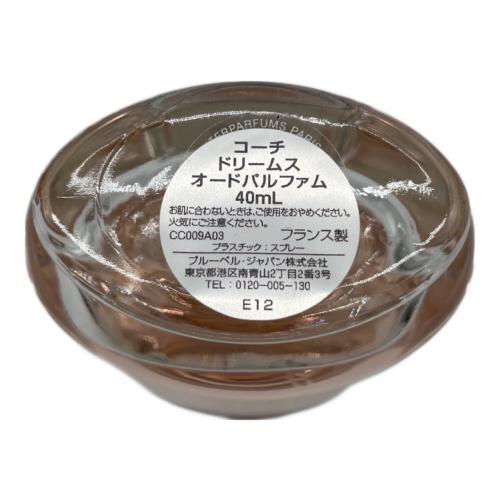 COACH (コーチ) オードパルファム 40ml コーチ ドリームス