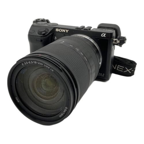 SONY (ソニー) ミラーレス一眼カメラ NEX-7 レンズ内部ヨゴレ多数