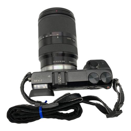 SONY (ソニー) ミラーレス一眼カメラ NEX-7 レンズ内部ヨゴレ多数