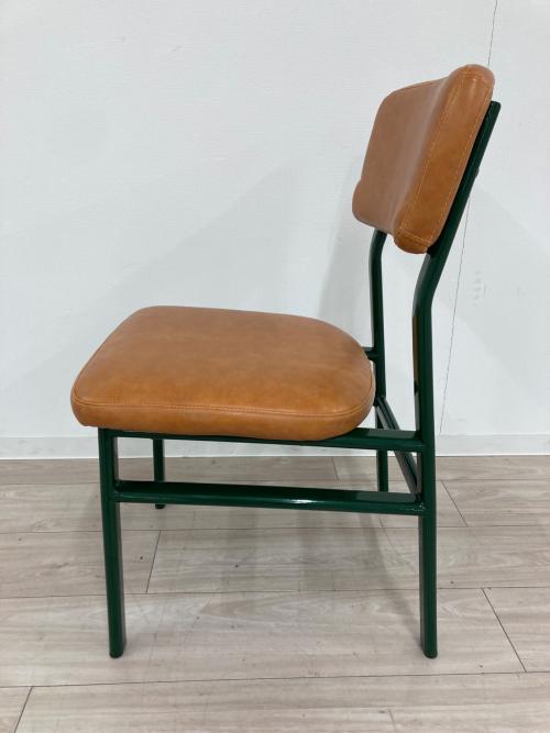 DULTON (ダルトン) ダイニングチェアー 206 ブラウン×グリーン