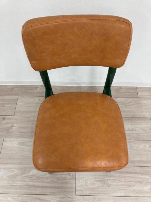 DULTON (ダルトン) ダイニングチェアー 206 ブラウン×グリーン