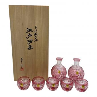 KAGAMI CRYSTAL (カガミクリスタル) 酒器揃 江戸切子 @