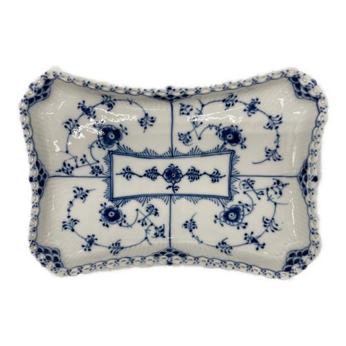 ROYAL COPENHAGEN (ロイヤル・コペンハーゲン) スクエアプレート ブルーフルーテッド・フルレース