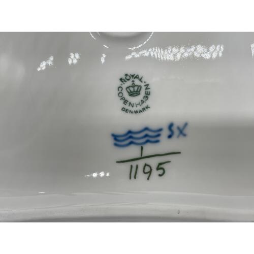 ROYAL COPENHAGEN (ロイヤル・コペンハーゲン) スクエアプレート ブルーフルーテッド・フルレース