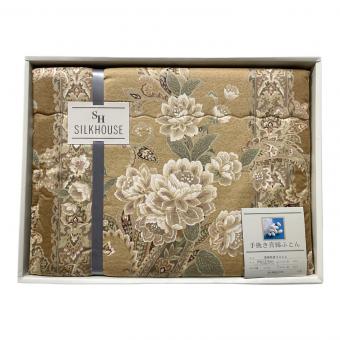 西川 (ニシカワ) 掛布団 手挽き真綿ふとん SILK HOUSE AVK255 6044