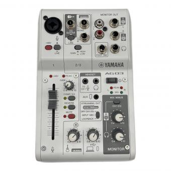 YAMAHA (ヤマハ) ライブストリーミングミキサー AG03 MK2