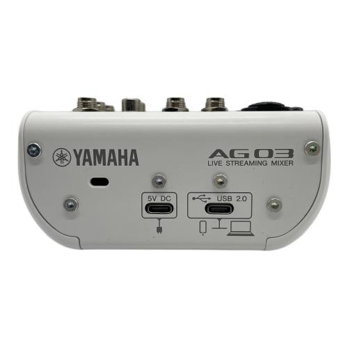 YAMAHA (ヤマハ) ライブストリーミングミキサー AG03 MK2