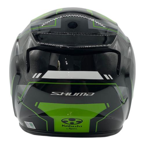 Kabuto (カブト) バイク用ヘルメット SHUMA ブラック×グリーン PSCマーク(バイク用ヘルメット)有