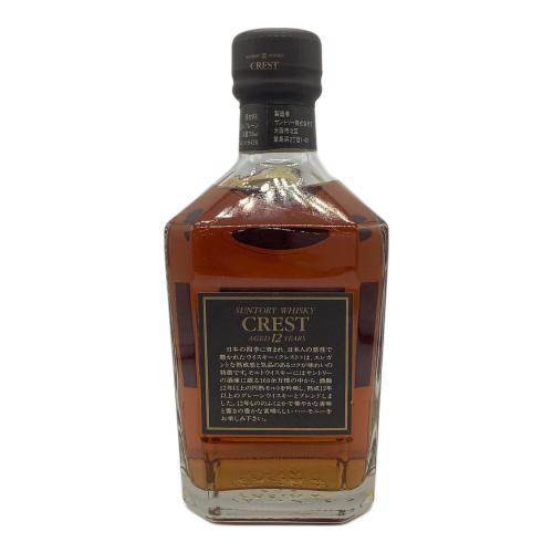 サントリー クレスト ジャパニーズウィスキー 12年 750ml