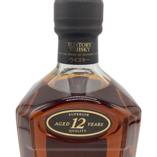 サントリー クレスト ジャパニーズウィスキー 12年 750ml